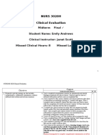 Nurs 3020 Final Eval