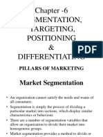 Chapter - 6 Pillers of Marketing (STPD)