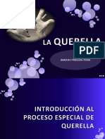 LA QUERELLA en El Nuevo Codigo Procesal Penal Peruano NCPP Delito de Ejercicio Privado de La Accion Penal Delitos Contra El Honor