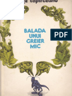 Balada Unui Greier Mic PDF