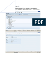 Configuration of PA