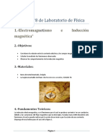 Electromagnetismo e Inducción Magnética