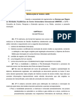 Resolução 53-Normas Que Regem As Atividades Academicas