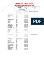 E-In-C R&B National Highways Wing