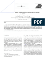 Biomedical Applications of Diamond-Like Carbon (DLC) Coatings: A Review