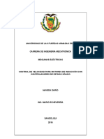 Deber Velocidad Controladores Estado Solido