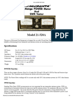 Micronta 520A SWR Meter