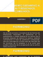 Procedimiento Sustantivo A Capital y Resultados Acumulados