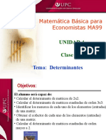 Clase 5.2 MBE Determinantes