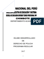 Modulo Derecho de Policia