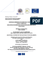 European Commission For Democracy Through Law (Venice Commission) Osce Office For Democratic Institutions and Human Rights (Osce/Odihr)