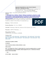 Golden Arches Development Corporation vs. St. Francis Square Holdings., Inc. GR183843