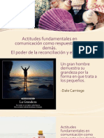 Actitudes Fundamentales en Comunicación Como Respuesta A Los