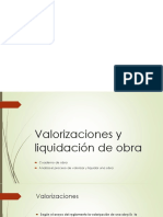 Exposicion de Valorizaciones