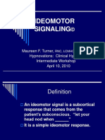 Hypnovations 3 Intermediate IDEOMOTOR SIGNALING and Finger Setup