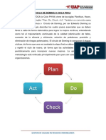 Ciclo de Deming o Ciclo Phva