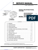 Service Manual Sharp Ar5618