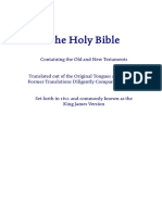 The Holy Bible King James Version