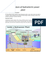 Design Analysis of Hydroelectric Power Plant