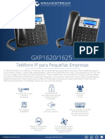 Gxp1620 1625 Spanish Datasheet