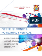 Puntos de Control Informe 