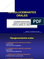 Endocrino - Hipoglucemiantes