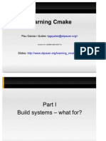 Learning Cmake