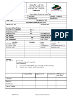 Lines Piping - Gross Air Leak Test