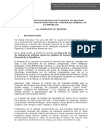 Borrador Del Informe Que Recomienda La Remoción Del Contralor Edgar Alarcón