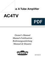 VOX AC4TV Manual Usuario (Esp) PDF