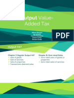 Output Vat (Ch7&8)