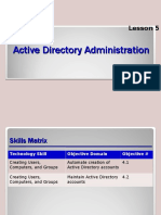 Active Directory Administration