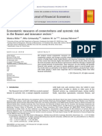 Journal of Financial Economics Volume 104 Issue 3 2012 (Doi 10.1016/j.jfineco.2011.12.010) Monica Billio Mila Getmansky Andrew W. Lo Loriana Pelizzon - Econometric Measures of Connectedness and