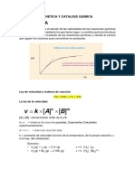 Cinetica y Catalisis Quimica