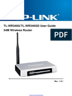 TP Link TL Wr340g