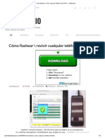 Cómo Flashear - Revivir Cualquier Teléfono Movil MTK - TutoEspacio