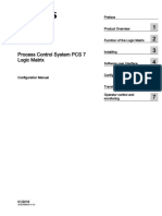 PCS 7 Logic Matrix