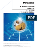 KX-TDE100 KX-TDE200/KX-TDE600: IP Networking Guide