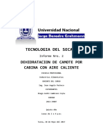 2do LAB Secado de Camote