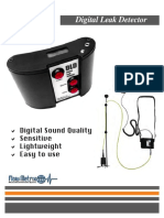 Flowmetrix Digital Leak Detector