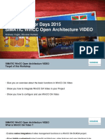 Wincc Oa User Days 2015 - Video - Wincc - Oa