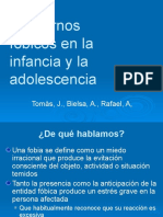 Trastorno Fobicos en La Infancia y La Adolescencia