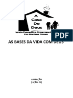 As Bases Da Vida Com Deus - Ebd