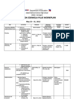 Brigada Eskwela Plus Workplan: Alabel National Science High School Alabel, Sarangani