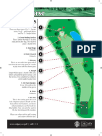 Golf Tip Sheet