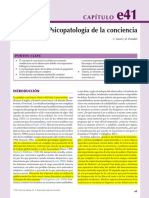 E41 Psicopatología de La Conciencia