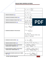 Formulas de Control de Pozos PDF