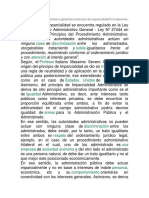 El Procedimiento Administrativo Garantiza El Principio de Imparcialidad