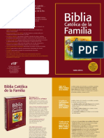 Folleto Bibilia Familia