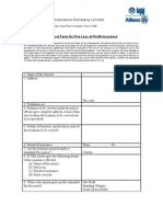 Fire Loss of Profit (FLOP) Proposal